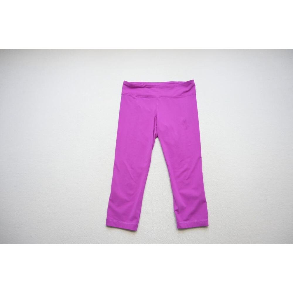 Under Armour Run‎ Leggings ASG Fitted Purple Athletic Yoga Pants Womens Sz Small